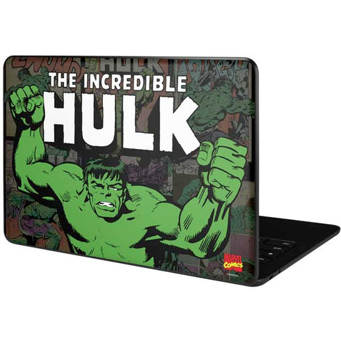 Marvel Classic Comics Hulk Fighter Vintage Google Pixelbook Go Skin